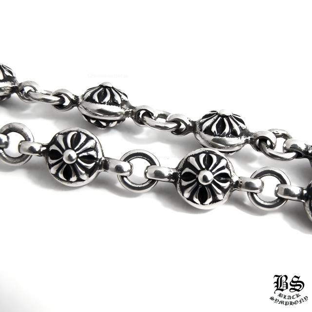 クロムハーツ CHクロスペンダントスモール with クロスボールネックレス #1 20インチ