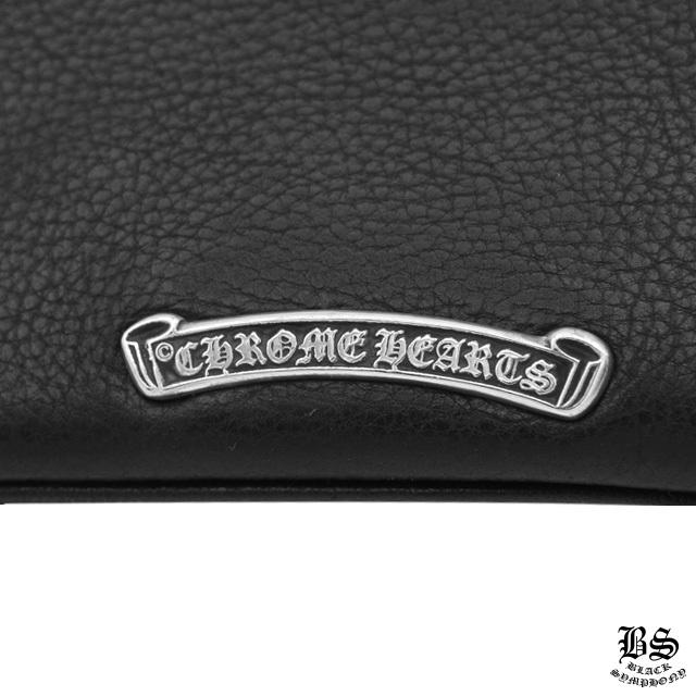 クロムハーツ チェンジパース リストレット 1クロスパッチ タイニー ブラックレザー