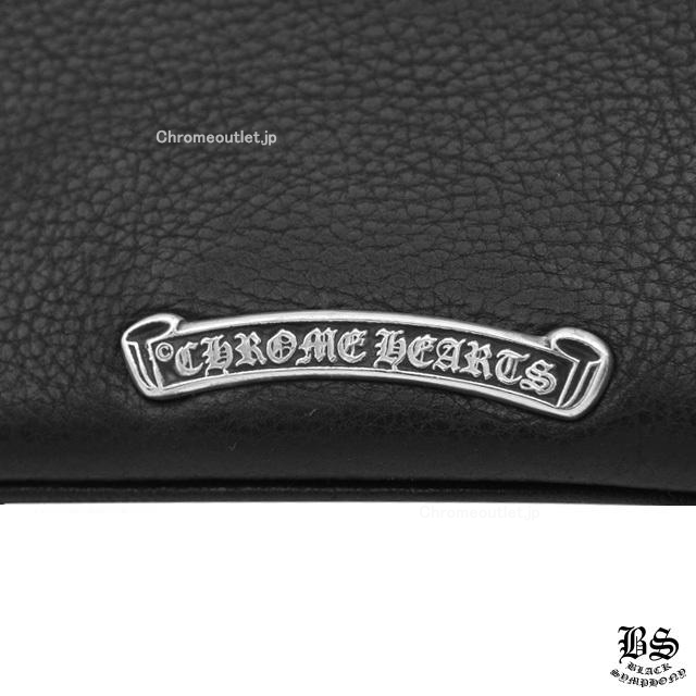 クロムハーツ チェンジパース リストレット 1クロスパッチ タイニー ブラックレザー