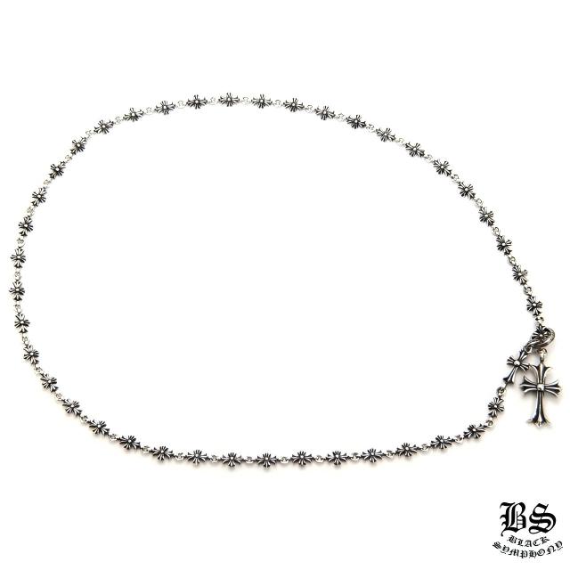 クロムハーツ CHクロス＆ベビーファットチャームwithタイニーE CHプラスチョークチェーンネックレス