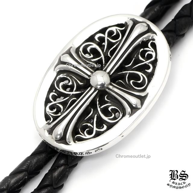 CHROME HEARTS タイニークラシック オーバルクロス ループタイ 925