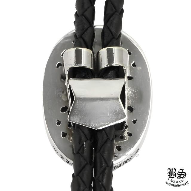 CHROME HEARTS タイニークラシック オーバルクロス ループタイ 925