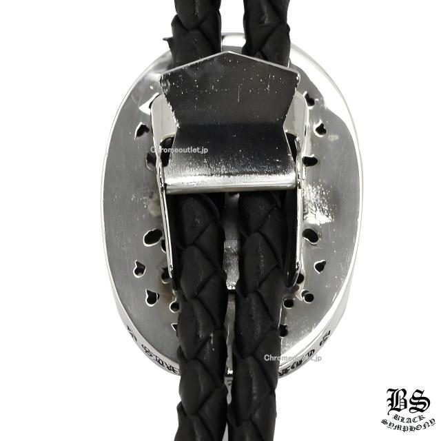 CHROME HEARTS タイニークラシック オーバルクロス ループタイ 925
