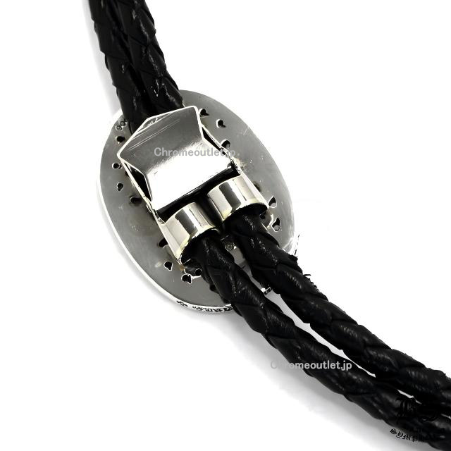 CHROME HEARTS タイニークラシック オーバルクロス ループタイ 925