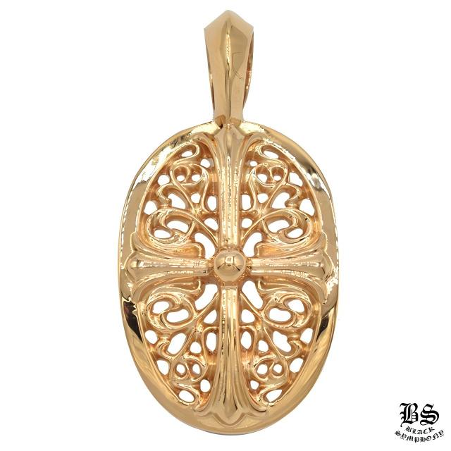 クロムハーツ クラシック オーバルペンダント22K