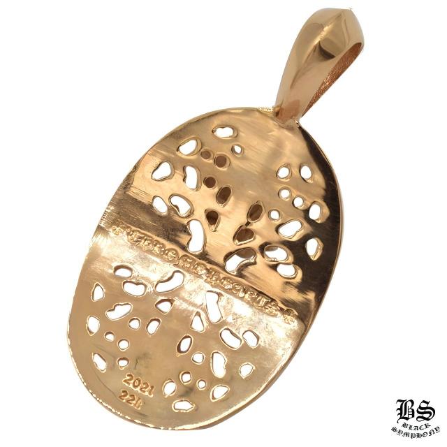 クロムハーツ クラシック オーバルペンダント22K