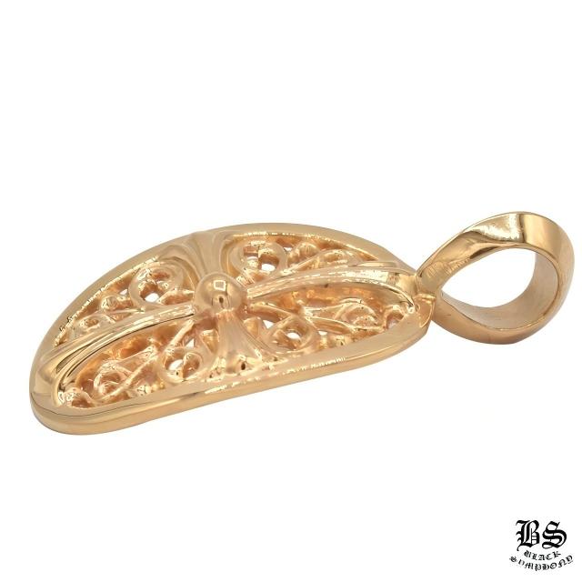 クロムハーツ クラシック オーバルペンダント22K