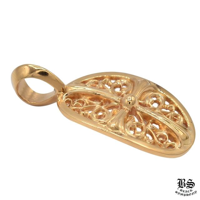 クロムハーツ クラシック オーバルペンダント22K