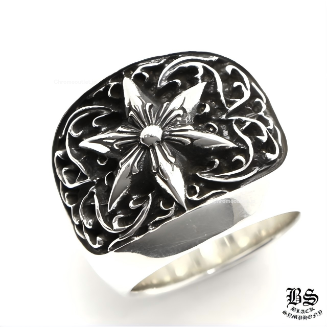 Chrome Hearts 【クラシックオーバルスターリング】 14 号