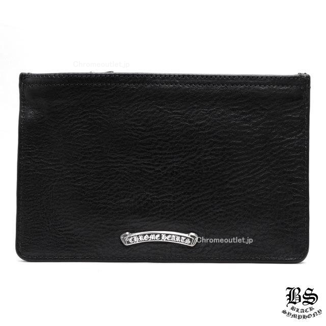 クロムハーツ コインパース #2 1クロスパッチ ブラックレザー