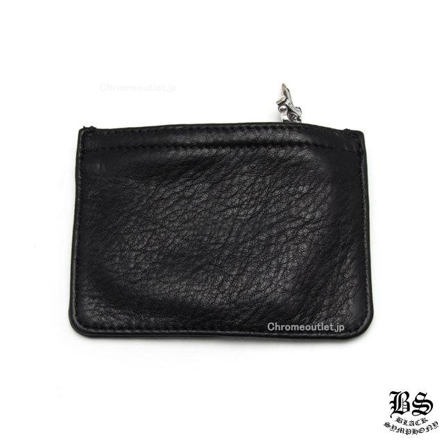 クロムハーツ コインパース 3×4 ブラック ヘビーレザー