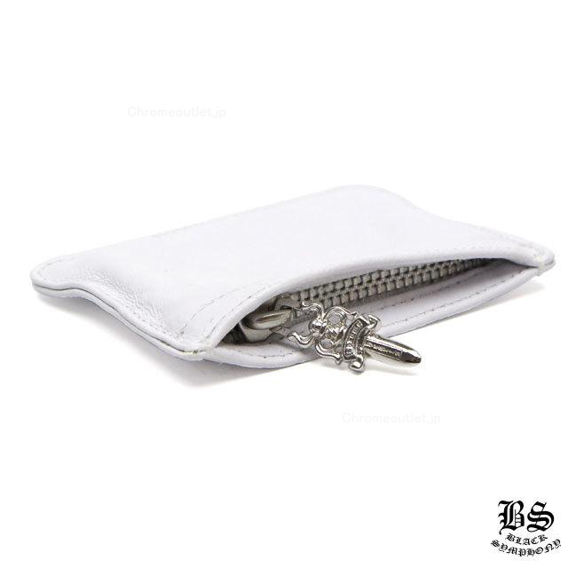 クロムハーツ コインパース 3×4 ホワイトレザー