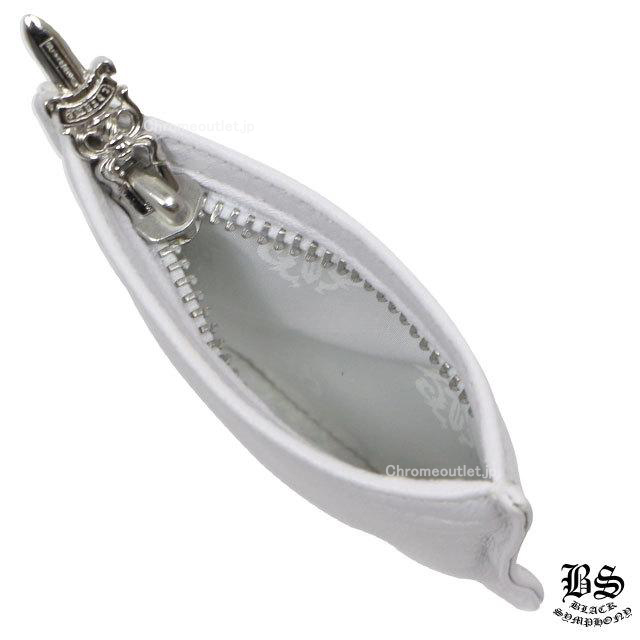 クロムハーツ コインパース 3×4 ホワイトレザー