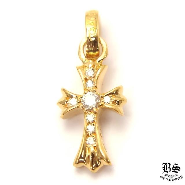 CHROME HEARTS クロムハーツ CHクロスベビーファットチャーム22K｜22k