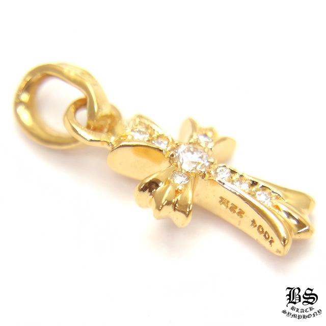CHROME HEARTS クロムハーツ CHクロスベビーファットチャーム22K｜22k