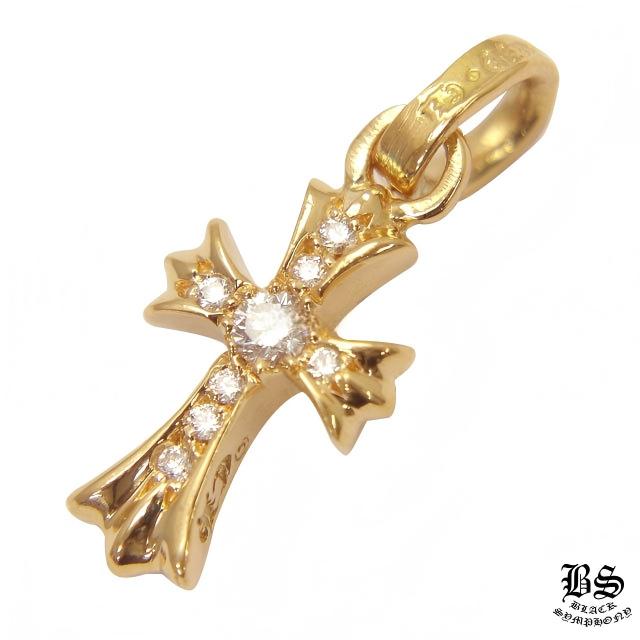 CHROME HEARTS クロムハーツ CHクロスベビーファットチャーム22K｜22k