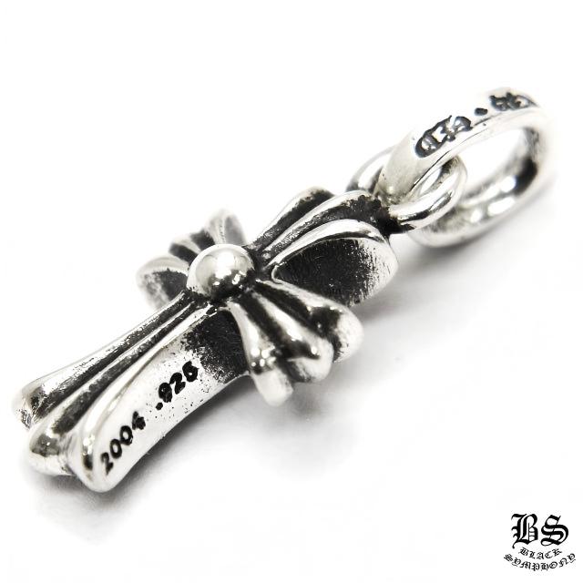【付属品完備】クロムハーツ　ベビーファット　915 シルバー　ロールチェーン CHROME HEARTS（クロムハーツ） ベビーファット ダイヤ クロスチャーム
