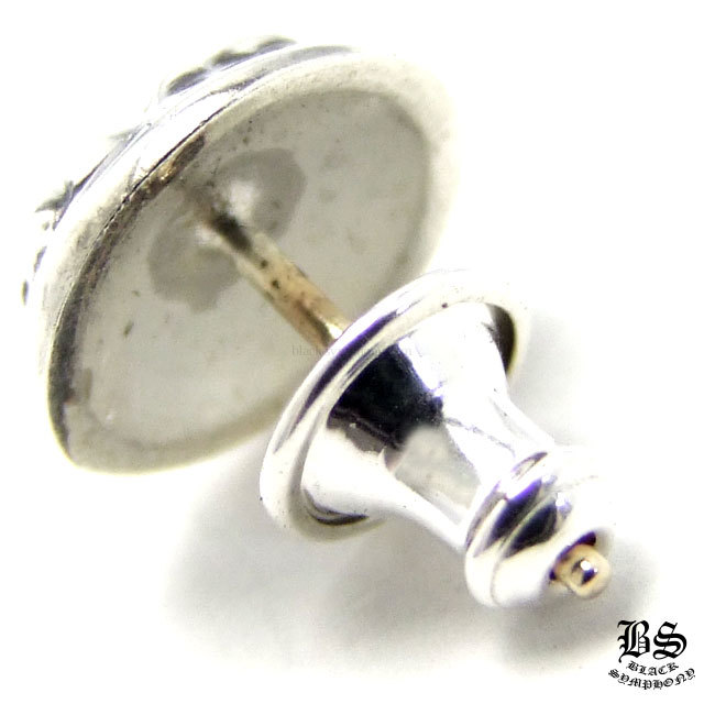 クロムハーツ クロスボールスタッドピアスwithダイヤモンド