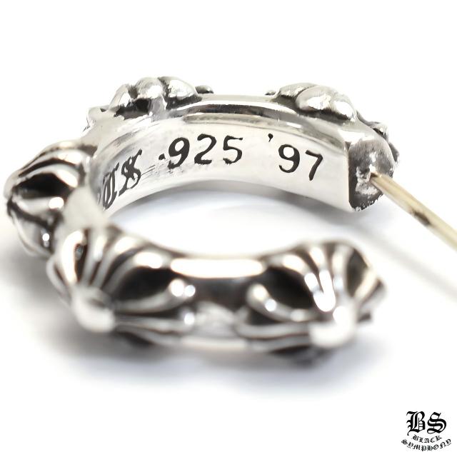 CHROME HEARTS クロムハーツ CH Cross Hoop Earrings (Pierced) Hoop