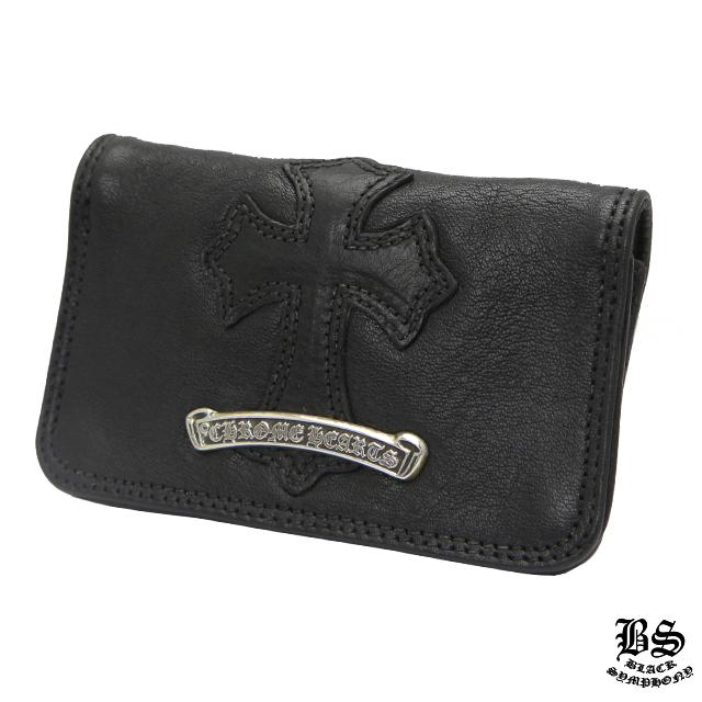 クロムハーツ 1クロスパッチレザーカードケース