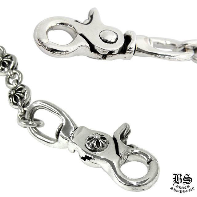 クロムハーツ クロスボール ウォレットチェーン #2 2クリップ ショート