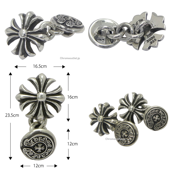 クロム ハーツ カフス CHROME HEARTS クロムハーツ CUFFLINKS CHプラス