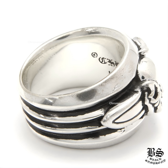 CHROME HEARTS クロムハーツ ダガー ハートリング|925シルバー CHROME HEARTS クロムハーツ ダガー ハートリング|925シルバー