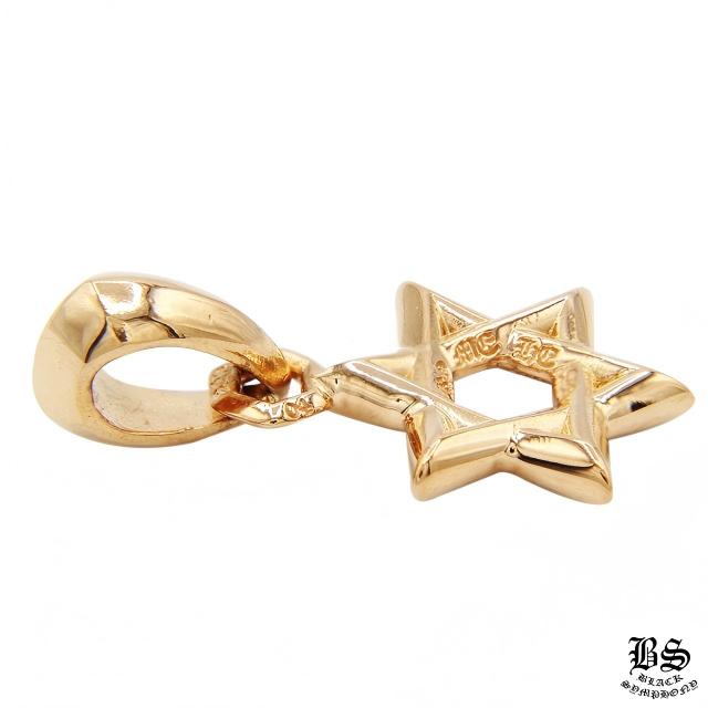 CHROME HEARTS クロムハーツ スターオブダビデチャーム 22K 22K
