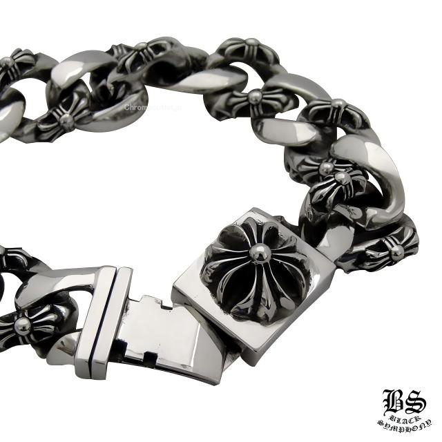クロムハーツ ファンシーチェーン ボックス ブレスレット 15リンク