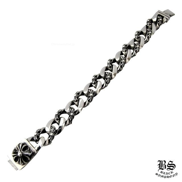 クロムハーツ ファンシーチェーン ボックス ブレスレット 15リンク