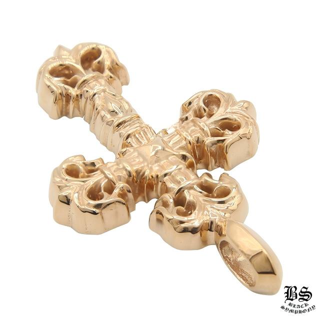 クロムハーツ　フィリグリーパーツ CHROME HEARTS クロムハーツ フィリグリークロスチャーム 22K ゴールド