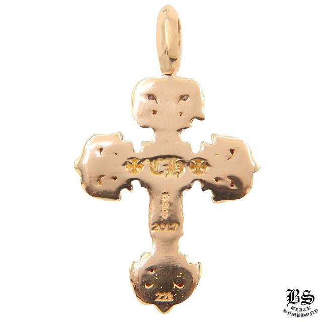 クロムハーツ フィリグリークロスチャーム22K withパヴェダイヤモンド