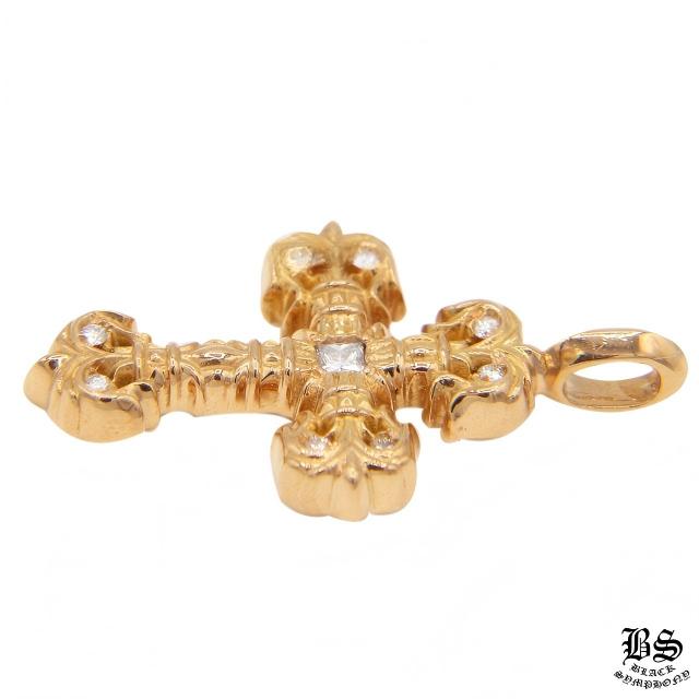 クロムハーツ フィリグリークロスチャーム22K withパヴェダイヤモンド