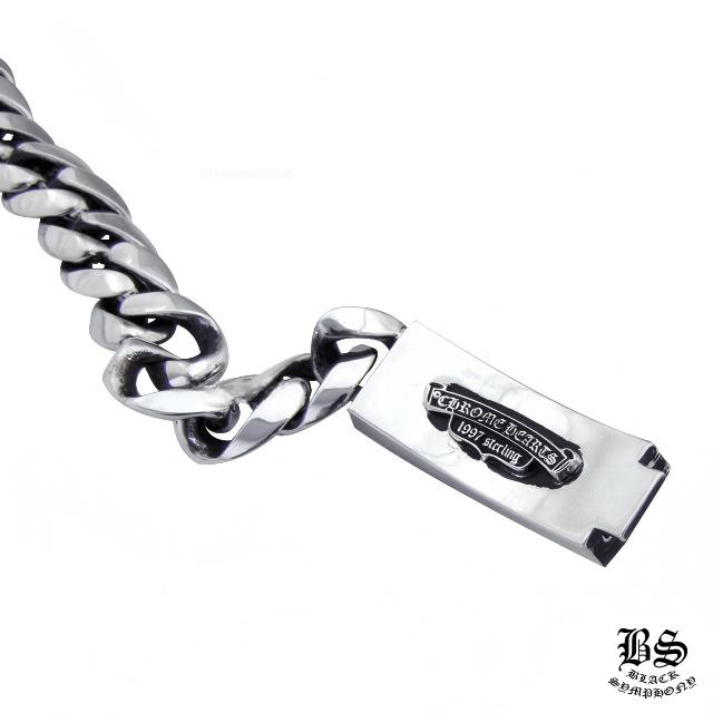 CHROME HEARTS クロムハーツ フローラルクロスIDブレスレット