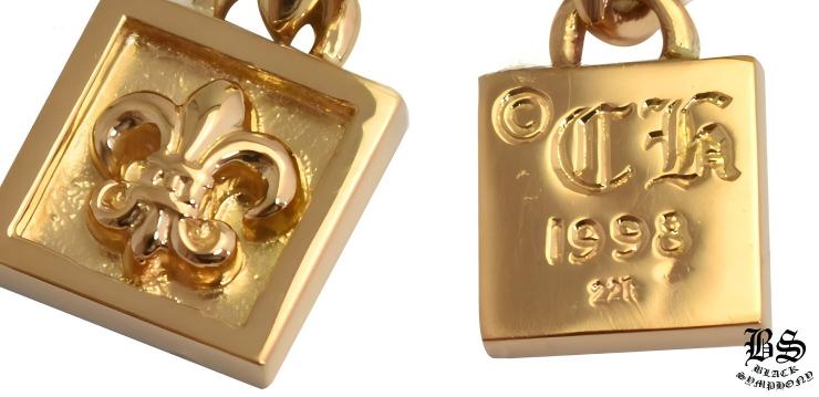CHROME HEARTS クロムハーツ エンジェルメダルチャームV2 シルバー