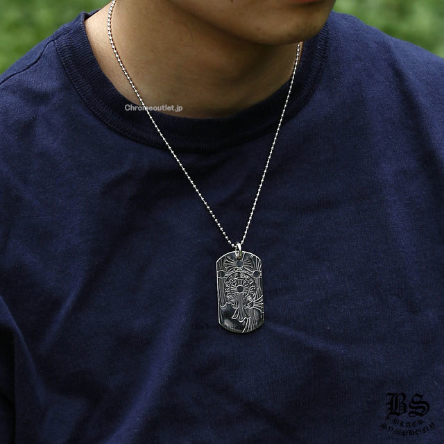 クロムハーツ ゴッドブレスワールド ドッグタグ