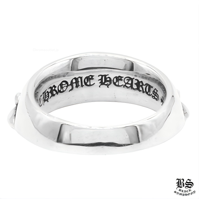 クロムハーツ ハーフ クラシックフローラルクロスリング