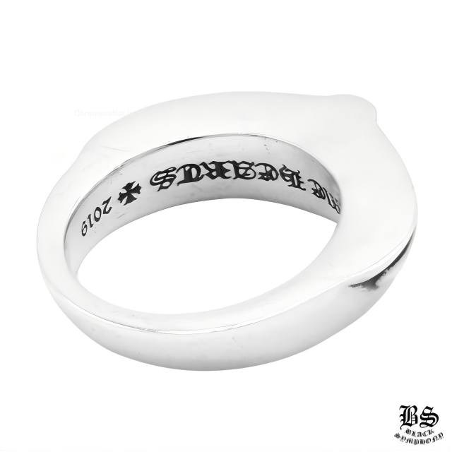 クロムハーツ ハーフ クラシックフローラルクロスリング