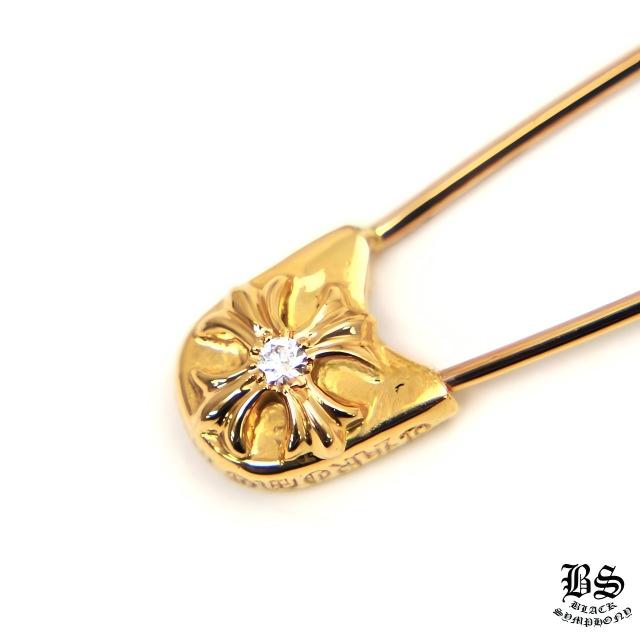 Chrome Hearts クロムハーツ ラペルピン ゴールド CHROME HEARTS クロムハーツ CHプラス セーフティーピン（安全ピン