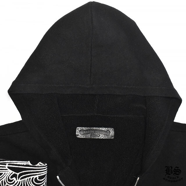 クロムハーツ カシミヤパーカー フローラルクロスダガー&クロスボールジップアップ