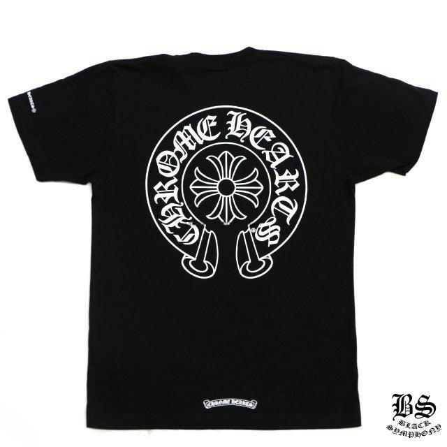 クロムハーツ Tシャツ ホースシュー ブラック