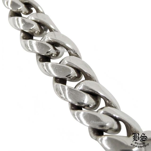 CHROME HEARTS Key Ring Long Classic Chain 8 Links 925 Silver