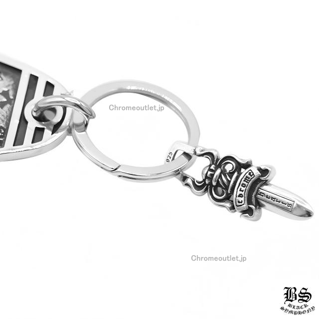 クロムハーツ ホテル キーリング ラージ with ダガー