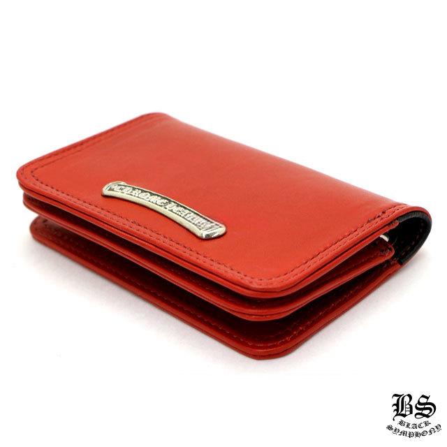 クロムハーツ レザーカードケース#2 レッド