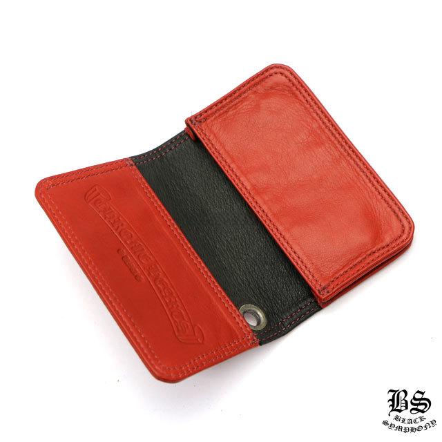 クロムハーツ レザーカードケース#2 レッド