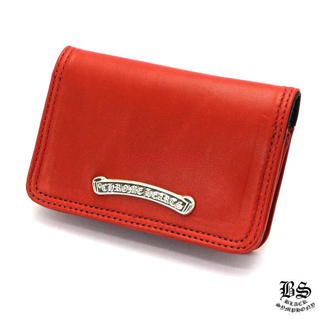 クロムハーツ レザーカードケース#2 レッド
