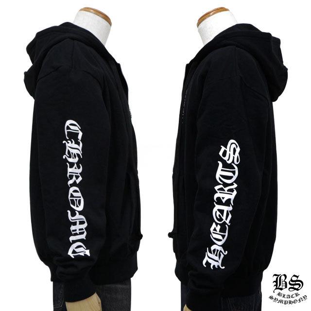 クロムハーツ パーカー ロゴ ジップアップ