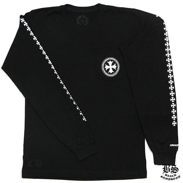 クロムハーツ ロングTシャツ CHプラス ブラック
