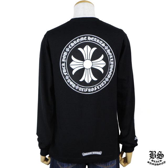 クロムハーツ ロングTシャツ CHプラス ブラック
