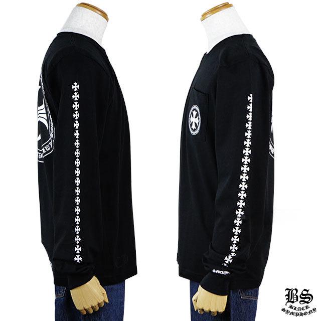 クロムハーツ ロングTシャツ CHプラス ブラック